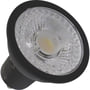 Nordtronic Long Life GU10 LED-pære, 5W, 4000K, 370lm, Ra/CRI>90, dæmpbar, flickerfree, sort