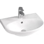 Gustavsberg Nautic 5550 – Håndvaske med 1 hanehul uden CeramicPlus, 500 x 380 mm, hvid
