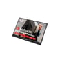 Verbatim PM-14 bærbar skærm, 14 tommer Full HD 1080p, vist med ikoner for funktioner som HDR og IPS.