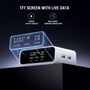 4smarts Desk Charger GaN Screen vises med en grafisk fremhævelse af skærmen med ladeinformation.