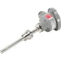Danfoss MBT 3252 temperatur transmitter med G1/2A tilslutning og 100mm lang rustfri stålsensor.
