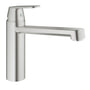 Grohe Eurosmart Cosmopolitan køkkenarmatur, svingbar, Normal tud, 1-grebs, Supersteel