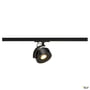 SLV Kalu Track LED 1-faset skinnespot, 3000K, 860lm, sort