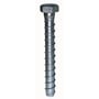 Expandet Multi-Monti betonbolt i størrelsen 20x100 mm, med sekskanthoved og en elgalvaniseret overflade.