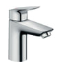 Hansgrohe Logis håndvaskarmatur type 71103000 i krom, med et enkelt greb og ComfortZone 100.