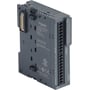 Schneider Electric TM3-modul DI16 med 24V forsyning, fjederklemme og tydeligt mærkede terminaler. Modulet er gråt og har indgangs- og udgangsmærkninger.