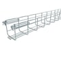 Legrand gitterbakke FC 105/100-E i elektrogalvaniseret stål, 3 meter lang, 105mm høj og 100mm bred.