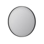 Sanibell Proline rundt spejl, alu, Ø120 cm, sort (mat)
