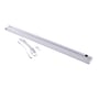 Loevschall Striplight LED lysarmatur på 121,1 cm med hvid finish, kipbar funktion og tilbehør.