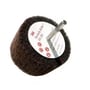 Scotch-Brite PF-ZS slibevifte med 6 mm skaft, 75x45 mm, lavet af aluminiumoxid, perfekt til finish.