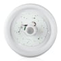 Bagside af V-TAC LED sensorlampen, der viser LED-kredsløb, PIR sensor og tilslutningsterminaler.