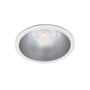 SG Armaturen Rax Soft 200 downlight i sort, viser den matte hvide kant og den reflekterende inderside.