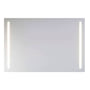 Laufen Arte spejl, indbygget lys i siderne, 90 cm x 65 cm