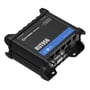 Teltonika RUT956 router set fra oven, viser porte til antenne, Ethernet og seriel RS-232/RS-485.