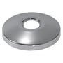Milton Megatherm vægroset i krom med 1/2" gevind, 80 mm udvendig diameter og 15 mm højde.
