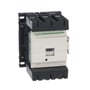 Schneider Electric TeSys D kontaktor med 150A, 440V AC og 3 NO kontakter. Den hvide del viser logo og modelnummer.