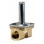 Danfoss EV210B magnetventil med 1/2" tilslutning i DZR-messing med stempel og FKM tætning, NC funktion.