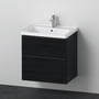 Duravit D-Neo møbelsæt, 2 skuffer, 65 cm, sort eg