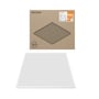 Ledvance Panel Flex 600x600 mm armatur og dens papemballage med teknisk information og logo.