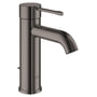 Grohe Essence håndvaskarmatur, 1-grebs, S-Size, løftestang m/ bundventil, Poleret Hard Graphite