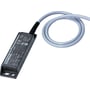 Siemens magnetisk kontakt 3SE6605-2BA med 2 NC kontakter og et integreret kabel på en neutral baggrund.