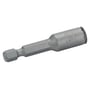 Bahco K6750 top med holdering, 7 mm, 45 mm, med 1/4'' 6-kant tilslutning i højtlegeret stål.
