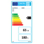 ScanTherm energimærke for Combi tank 180/85 med energiklasse B og 180L volumen.
