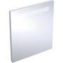 Geberit Renova Comfort spejl, indbygget lys, 60x65 cm