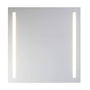 Laufen Arte spejl, indbygget lys i siderne, 60 cm x 65 cm