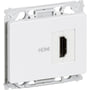 OPUS 66, Video/audioudtag med 1 stk. HDMI 1.4 hun-konnektor, 1 modul, hvid – Lauritz Knudsen