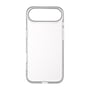 Transparent TPU-cover til iPhone Air set bagfra med stor åbning til kameraet øverst.