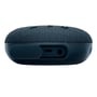 Streetz CM769 Bluetooth-højttaler set fra siden med åbent dæksel, micro-USB-port og AUX-indgang.