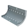 Legrand P31 indvendig bøjning, 25x500 mm, varmgalvaniseret, med 90 graders vinkel og perforerede sider.