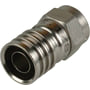 F-connector for 7 mm kabel 5,1 mm / 8,8 mm