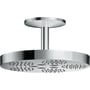 AXOR hovedbruser i krom med en diameter på 280 mm, designet til loftmontering med G 1/2" tilslutning og 1 stråletype.
