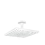 Hansgrohe Raindance E 300 hovedbruser i mat hvid til loftmontering, 300x300mm med RainAir stråletype.