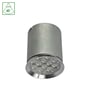 SpectrumLED CHLOE 12LED loftlampe i børstet aluminium med 12 lyskilder og 45 graders spredning.