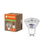 Ledvance LED PAR16 spotpære i energiklasse A med 36° spredning, 2W, 360lm og 4000K farvetemperatur.