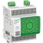 Schneider Electric EcoStruxure Panel Server PAS600L trådløs Modbus gateway med grøn front og WiFi-symbol.