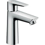 Hansgrohe Talis E håndvaskarmatur i krom med 1-greb, ComfortZone 110 og fremspring på 112 mm.