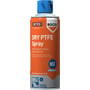 Rocol Dry PTFE Spray 400 ml dåse med orange og hvid etiket, der viser NSF og ISO 21469 certificeringer.