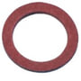 Uponor Aqua PLUS planpakning WTR med 3/4" gevind og 20mm udvendig rørdimension i rød gummi.