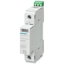 Siemens overspændingsafleder 5SD7 C/T2/II, 350V, 1-polet, med grøn terminalblok på toppen og tydelig T2 mærkning.