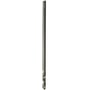 Ironside centerbor til hulsav, 6,35 mm x 150 mm, hvor skaftets flade ende og spiralformede boretip ses tydeligt.