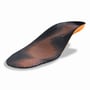 Uvex Tune-up High indlægssål i str. 37 med åndbart og antibakterielt materiale i sort og orange.