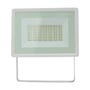 SpectrumLED LED-projektør på 30 W set lige forfra med LED-felter bag glasset og hvid monteringsbøjle.
