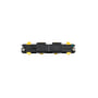 SG Armaturen Shopline DALI lige stykke mini i sort plast med messing kontakter og synlige specifikationer 220-250V 16A AC.
