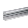 Schneider Electric INKA-U152 kanaldel i eloxeret aluminium, 2,5 meter lang, 100 mm høj og 52 mm bred med spor til montering.