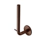 d line reserve toiletrulleholder i PVD bronze, designet af Knud Holscher, med en højde på 142 mm og en dybde på 56 mm.