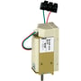 Schneider Electric Spole MN til fast afbryder, 200-250 VAC/VDC, med ledninger og sort stik monteret.
